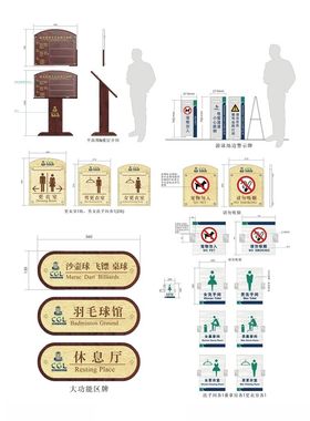 导视系统指示牌