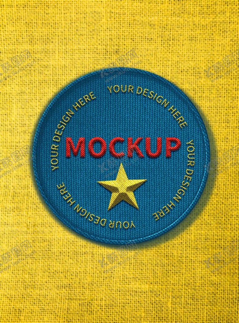 编号：90726507050929443086【酷图网】源文件下载-刺绣logo样机