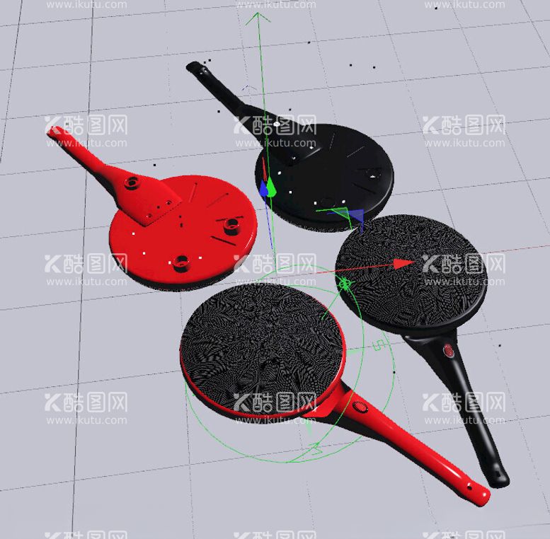 编号：94241202212154036653【酷图网】源文件下载-C4D模型薄饼机