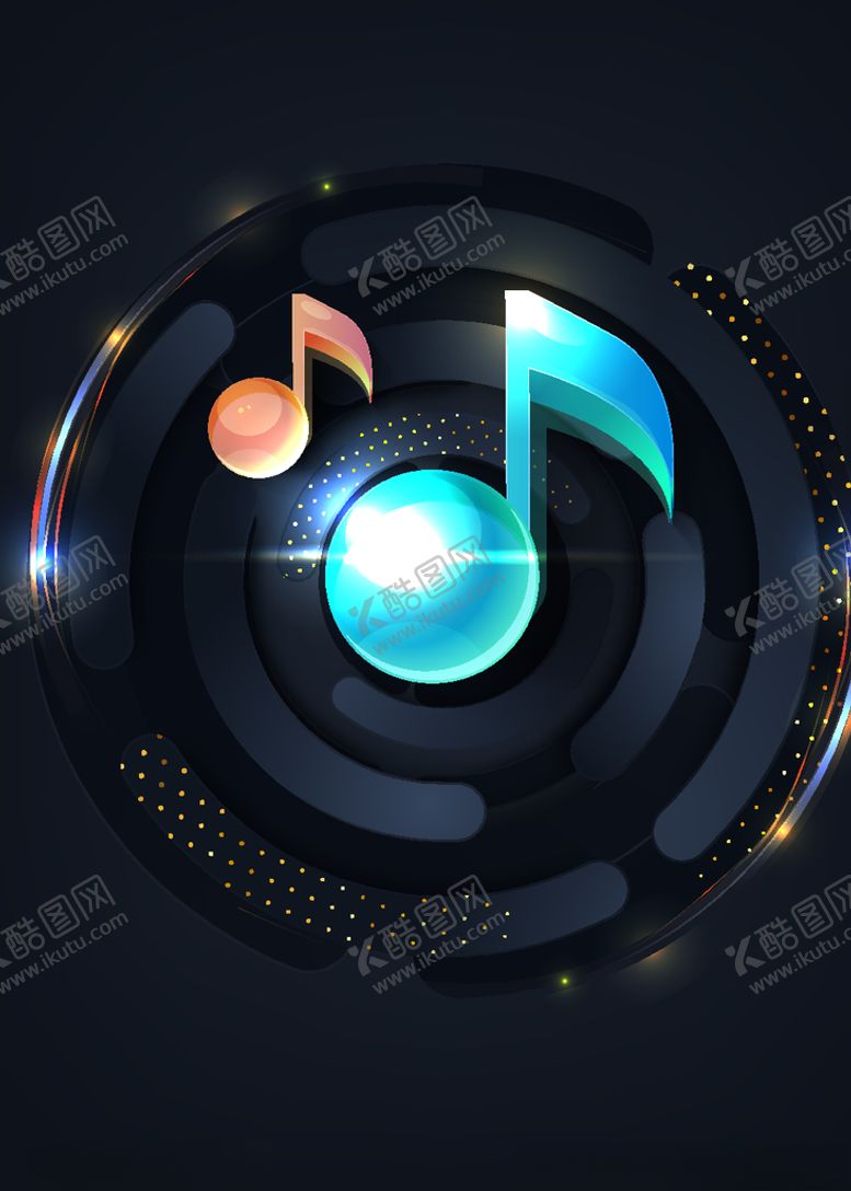 编号：90513209200207344335【酷图网】源文件下载-3D电子科技震撼音乐酷炫光效