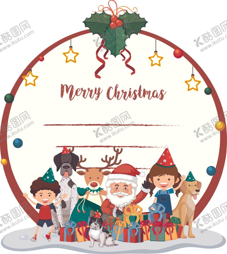 编号：34071609230628092911【酷图网】源文件下载-卡通圣诞节