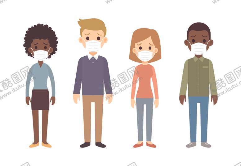 编号：17524810071803359360【酷图网】源文件下载-戴口罩的人物