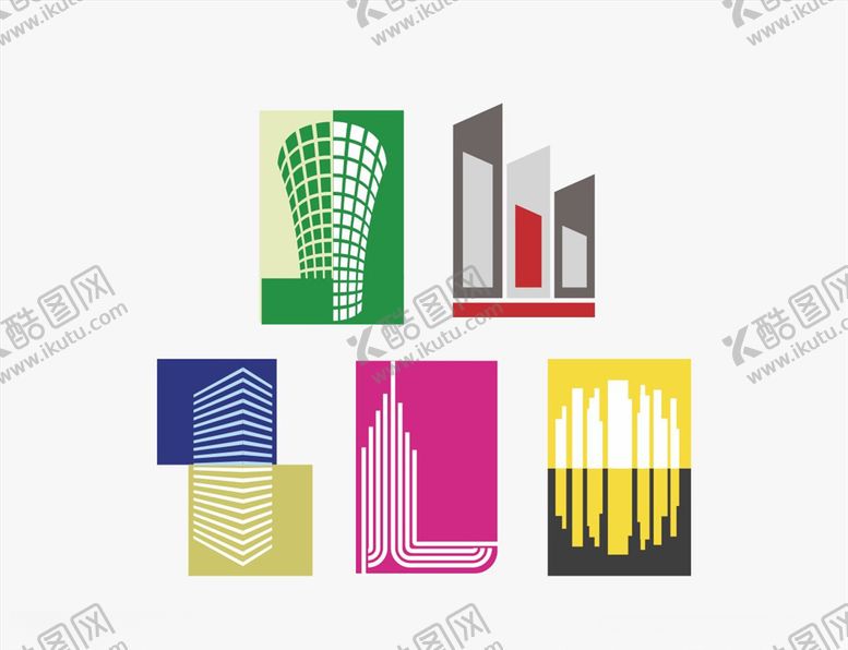 编号：39856910120834291124【酷图网】源文件下载-矢量楼房图案图标