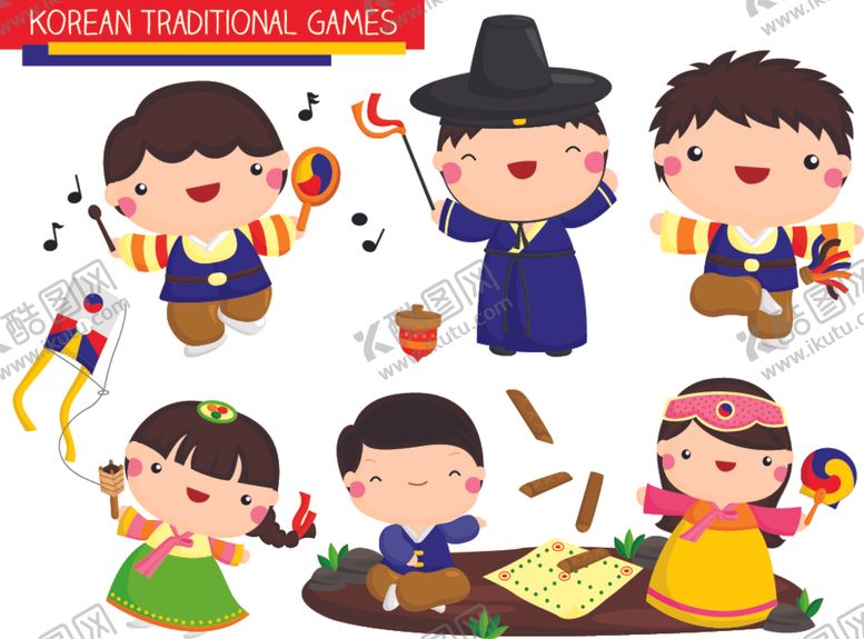 编号：38168810141127525923【酷图网】源文件下载-可爱儿童插画