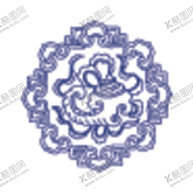 编号：21333112082043259026【酷图网】源文件下载-青花纹样