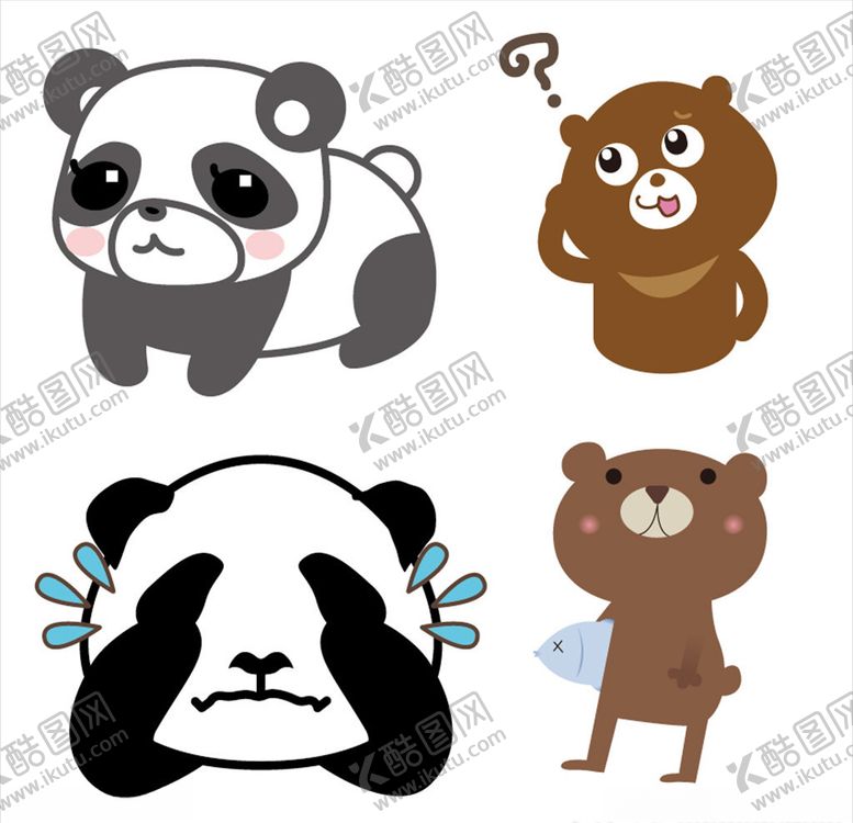编号：15674107052119125375【酷图网】源文件下载-动物卡通