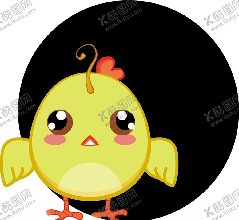 编号：98688807121816563296【酷图网】源文件下载-小鸡矢量插画