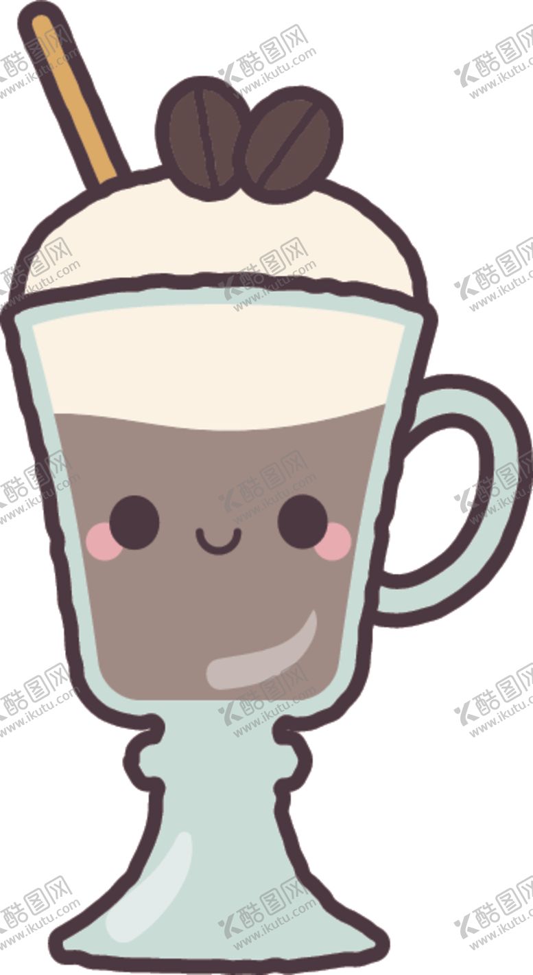 编号：73516009201719176996【酷图网】源文件下载-卡哇伊美食