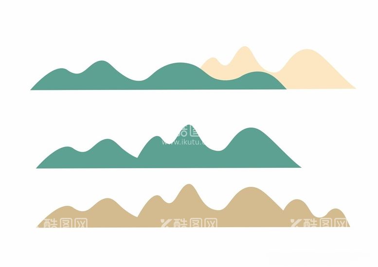 编号：20389112211440528093【酷图网】源文件下载-矢量山素材