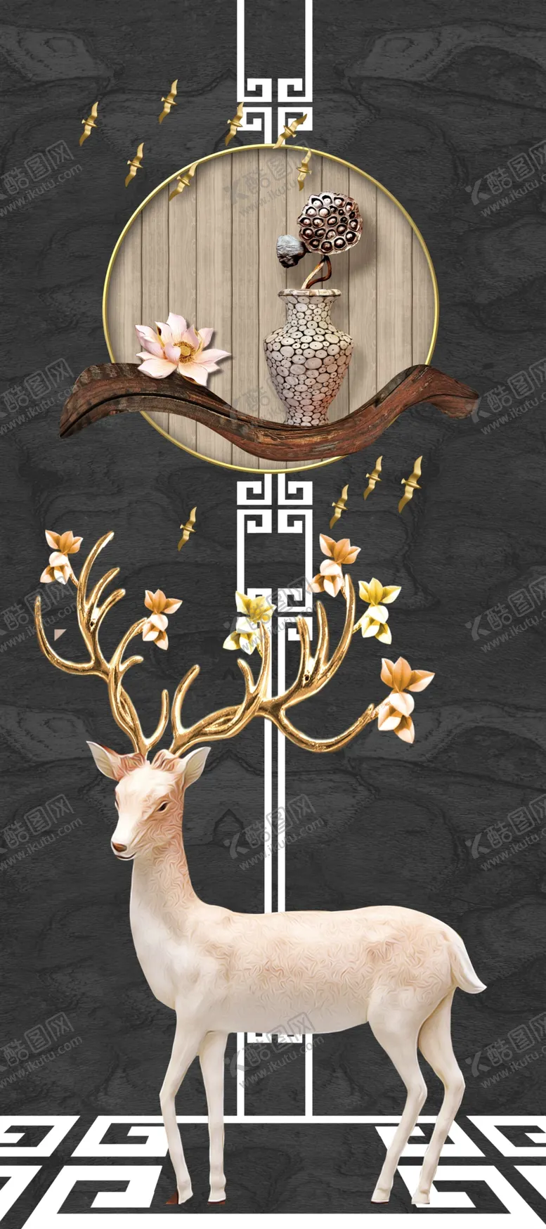 编号：29085009201418292771【酷图网】源文件下载-中国风装饰画