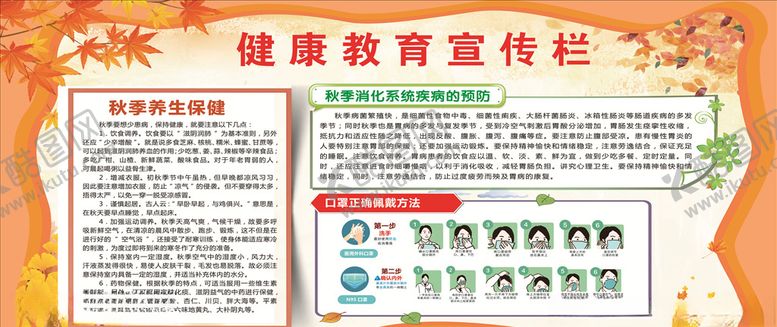 编号：58599007012120409561【酷图网】源文件下载-健康宣传栏