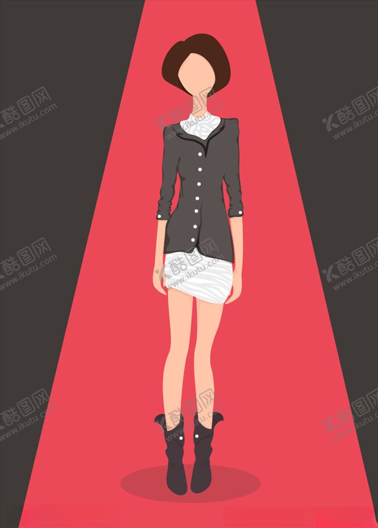 编号：35080310051337229252【酷图网】源文件下载-时尚女人