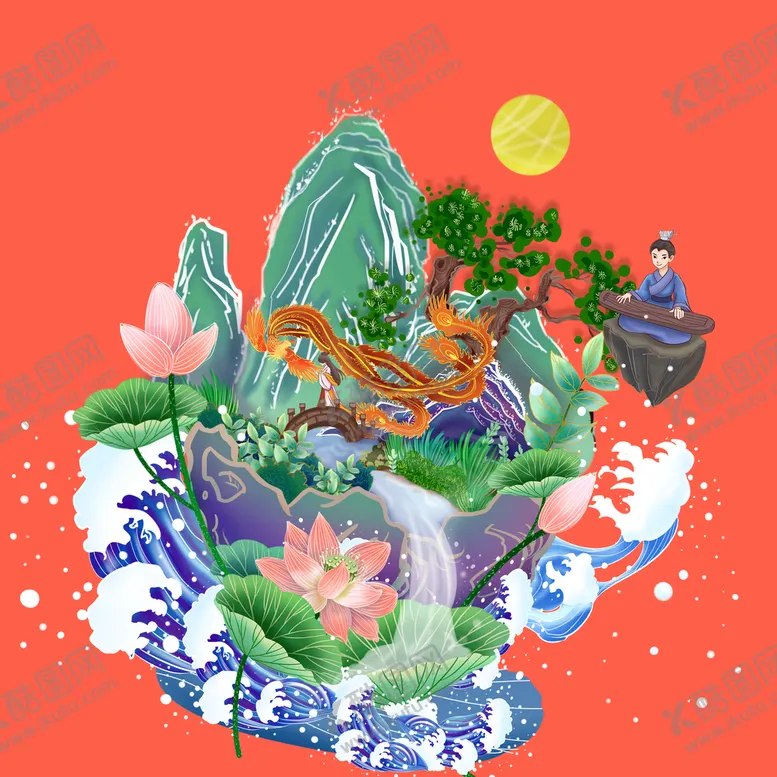 编号：71620809221234545173【酷图网】源文件下载-国潮素材  
