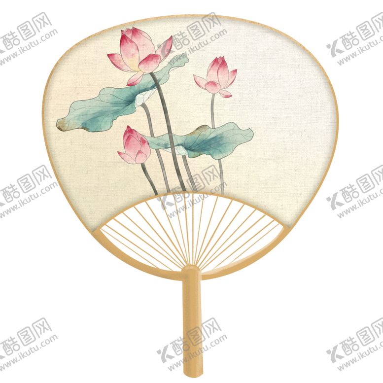 编号：40100410041114459695【酷图网】源文件下载-团扇