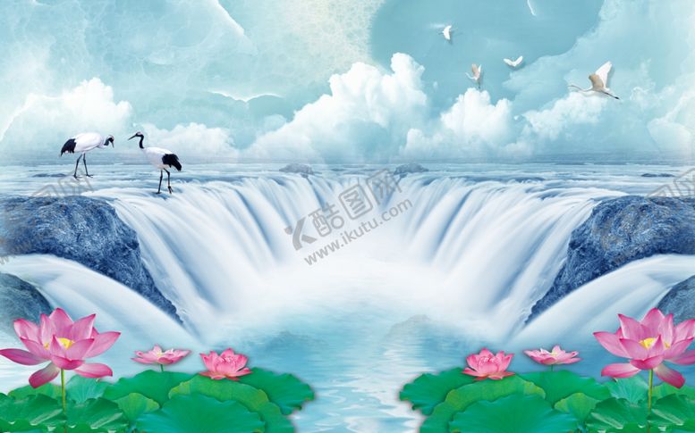 编号：61486810151153022258【酷图网】源文件下载-流水生财