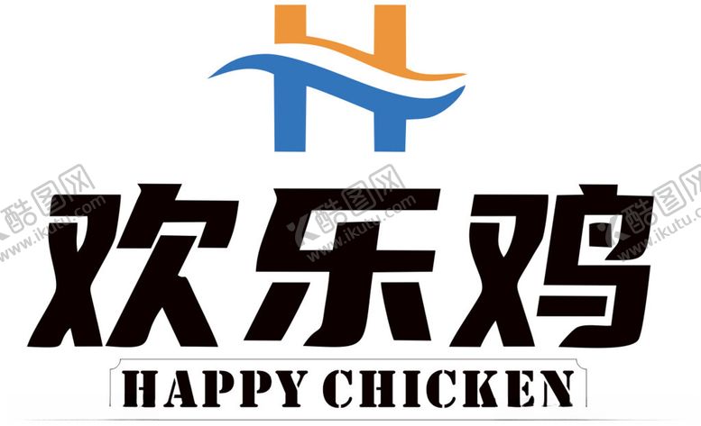 编号：41629802162232208608【酷图网】源文件下载-欢乐鸡logo
