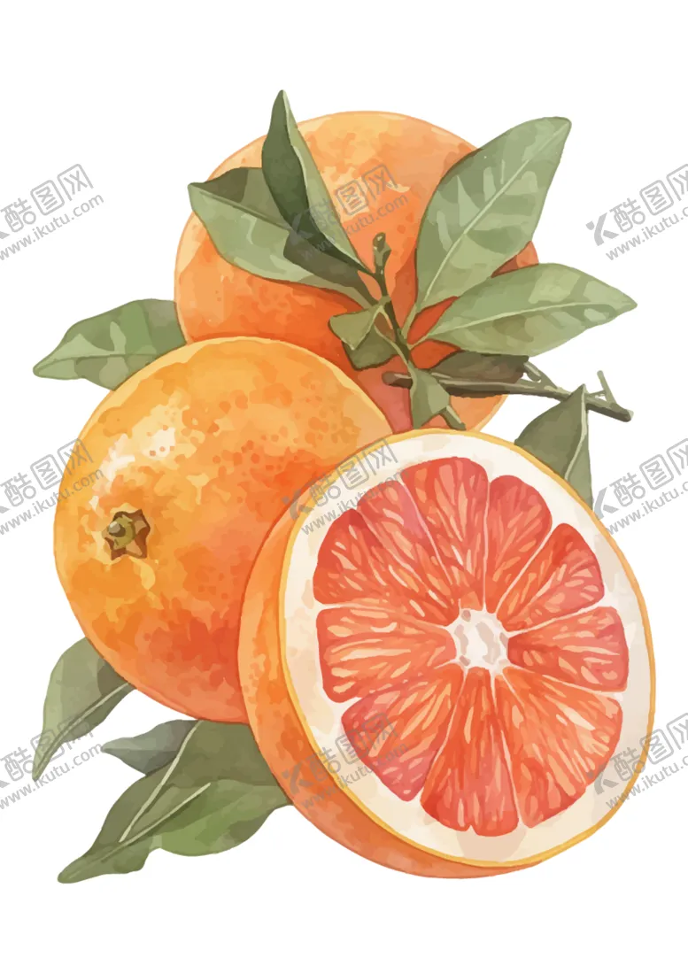 编号：97692212300045423081【酷图网】源文件下载-橙子矢量免抠素材