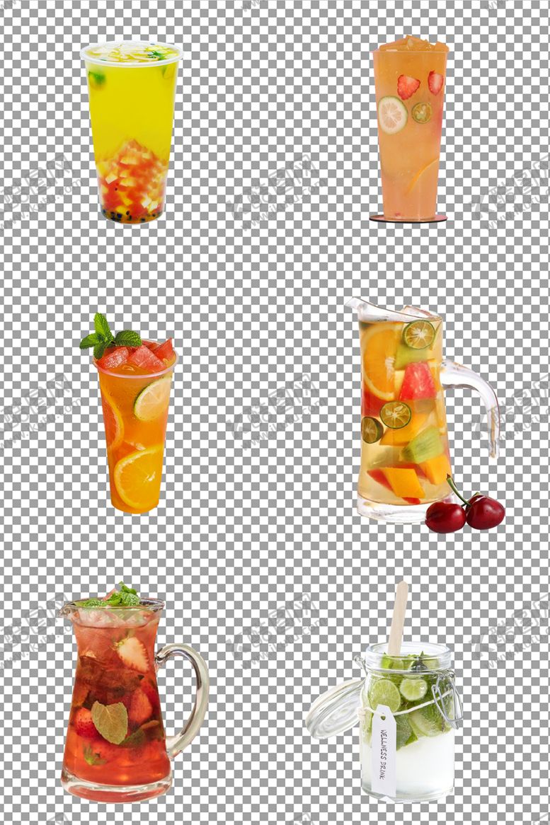 编号：16823709291146071368【酷图网】源文件下载-超级水果茶