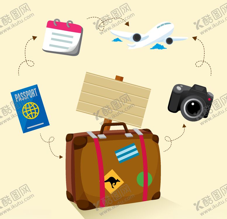 编号：77136209201102564726【酷图网】源文件下载-旅行元素