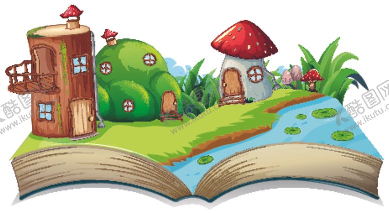编号：74332909270053156018【酷图网】源文件下载-卡通蘑菇屋