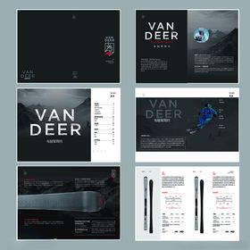 画册高端黑色品牌宣传物料
