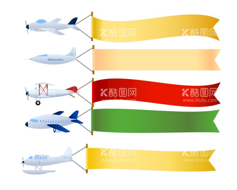 编号：89103510090540087084【酷图网】源文件下载-飞机横幅