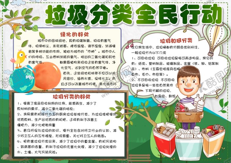 编号：96055909220346221516【酷图网】源文件下载-垃圾分类