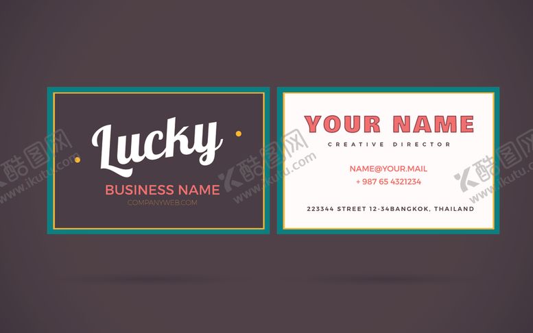 编号：41827210080938084046【酷图网】源文件下载-名片设计