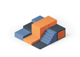 3D图标素材网页模板立体