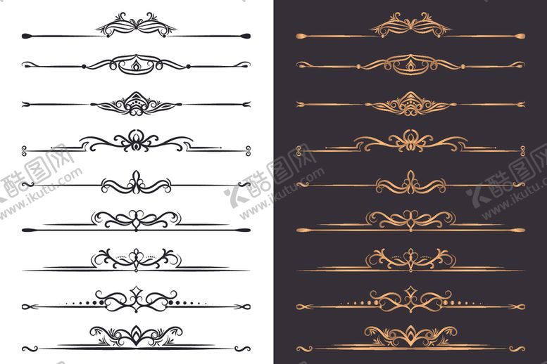 编号：93833809241906566343【酷图网】源文件下载-花纹装饰元素