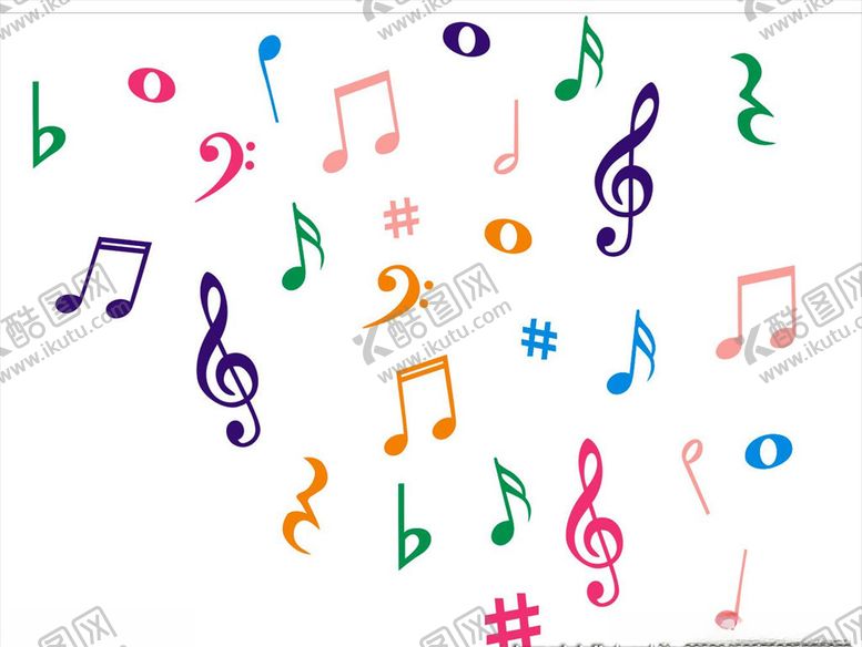 编号：52049911021316092136【酷图网】源文件下载-音乐符号