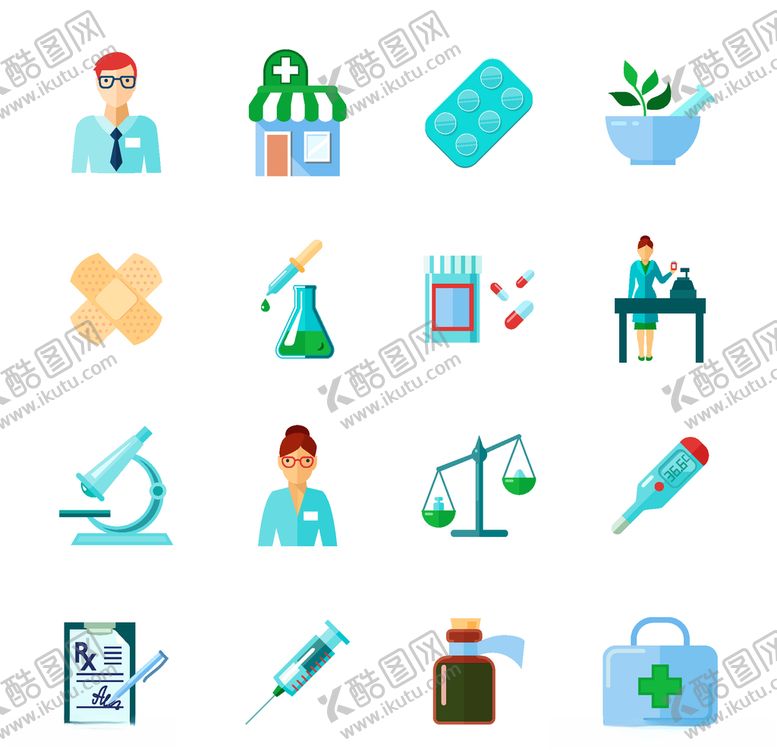 编号：27289809191356553878【酷图网】源文件下载-医学图标