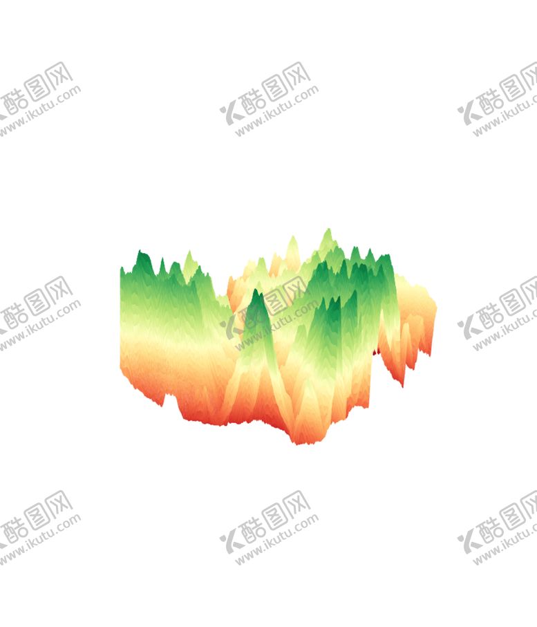编号：77602905041528453029【酷图网】源文件下载-抽象山峰
