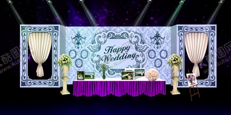 编号：23192510211833206563【酷图网】源文件下载-婚庆背景