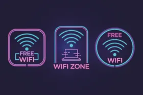 wifi图标信号标志
