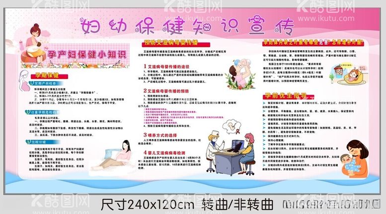 编号：74408612130034199256【酷图网】源文件下载-孕产妇妇幼保健知识宣传