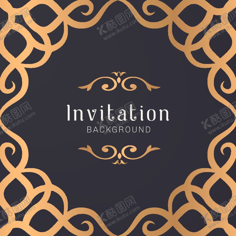 编号：47816610030349451144【酷图网】源文件下载-金色花纹