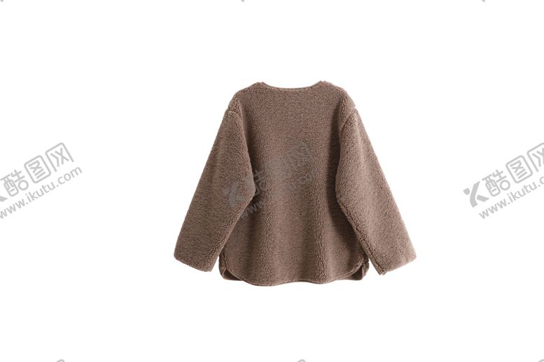 编号：31396610110803074389【酷图网】源文件下载-棕色毛呢外套