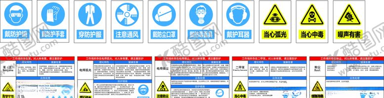 编号：91507610262145541751【酷图网】源文件下载-各类警示标志