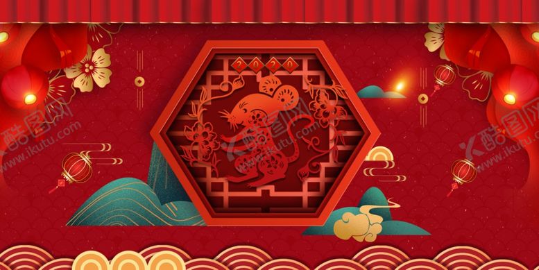 编号：60205610150649337157【酷图网】源文件下载-鼠年