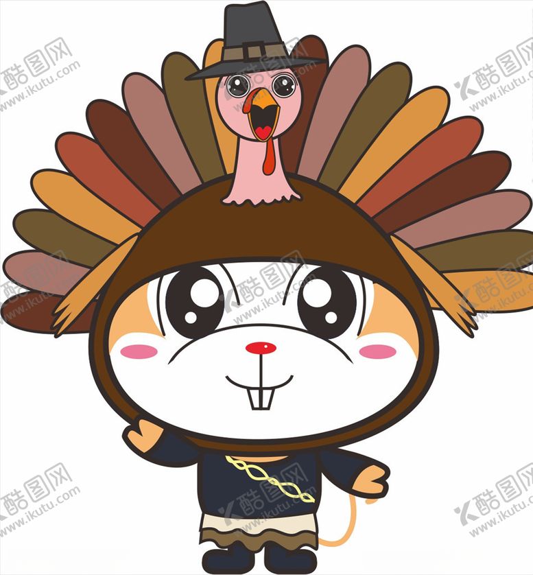 编号：70147009241339413185【酷图网】源文件下载-万圣节装扮的老鼠