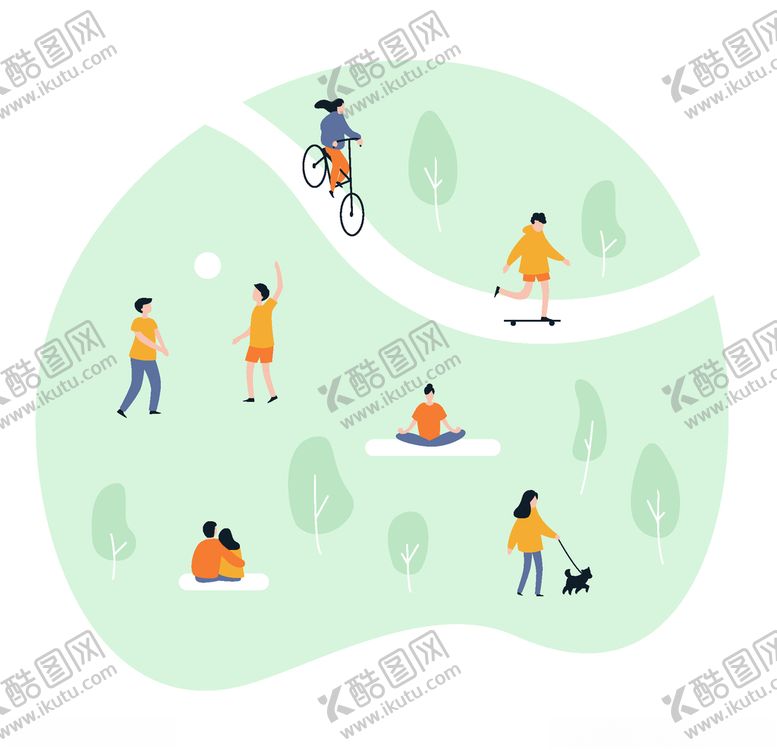 编号：57742505062057273019【酷图网】源文件下载-公园活动
