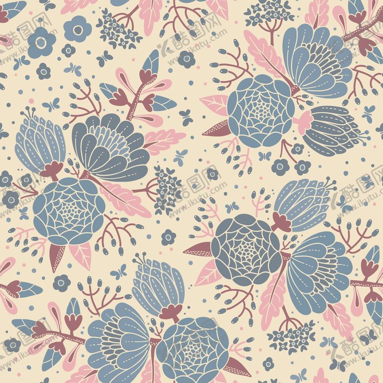 编号：70983410122239023157【酷图网】源文件下载-无缝印花