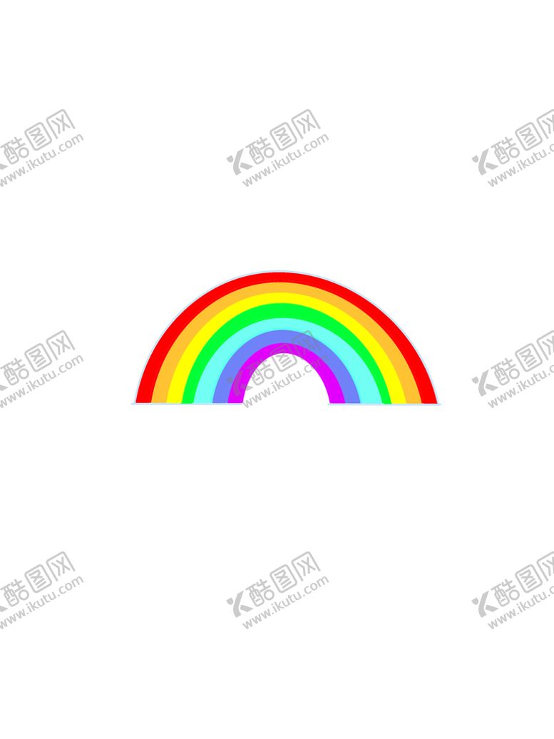 编号：87310409150805025031【酷图网】源文件下载-彩虹设计元素天空元素