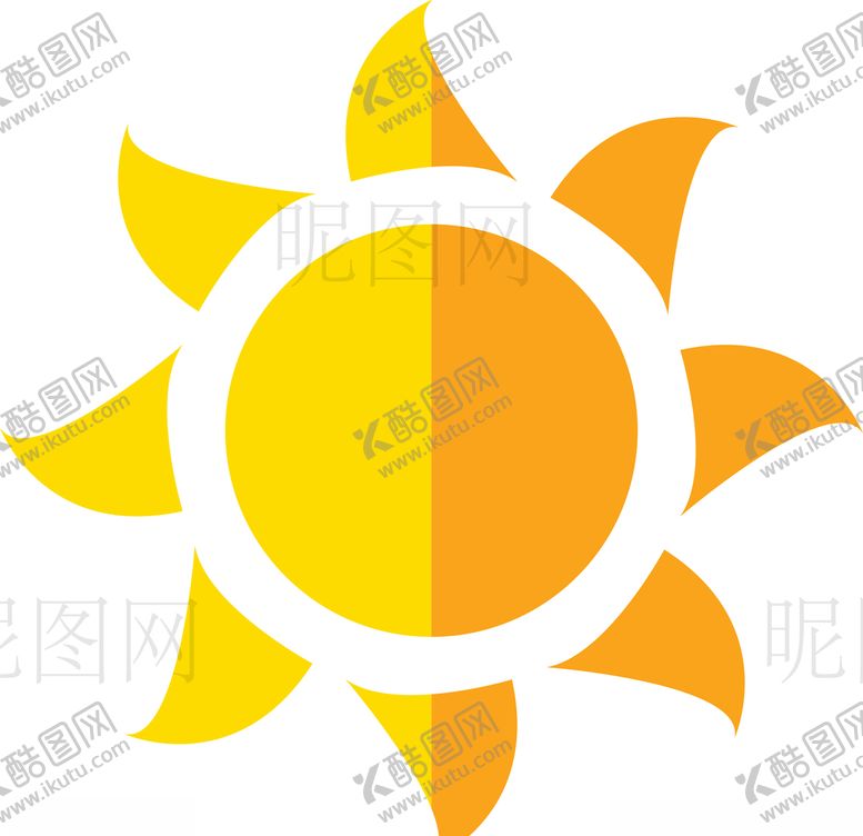 编号：80172907051135574059【酷图网】源文件下载-太阳UI标识标志LOGO
