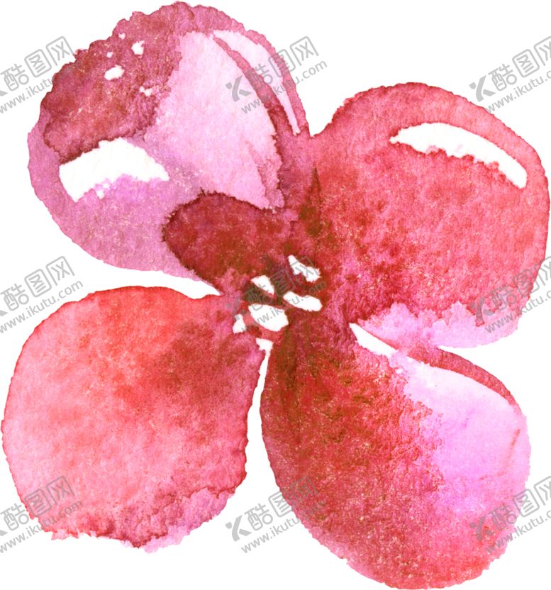 编号：95440906282350168983【酷图网】源文件下载-水彩手绘花卉花朵植物