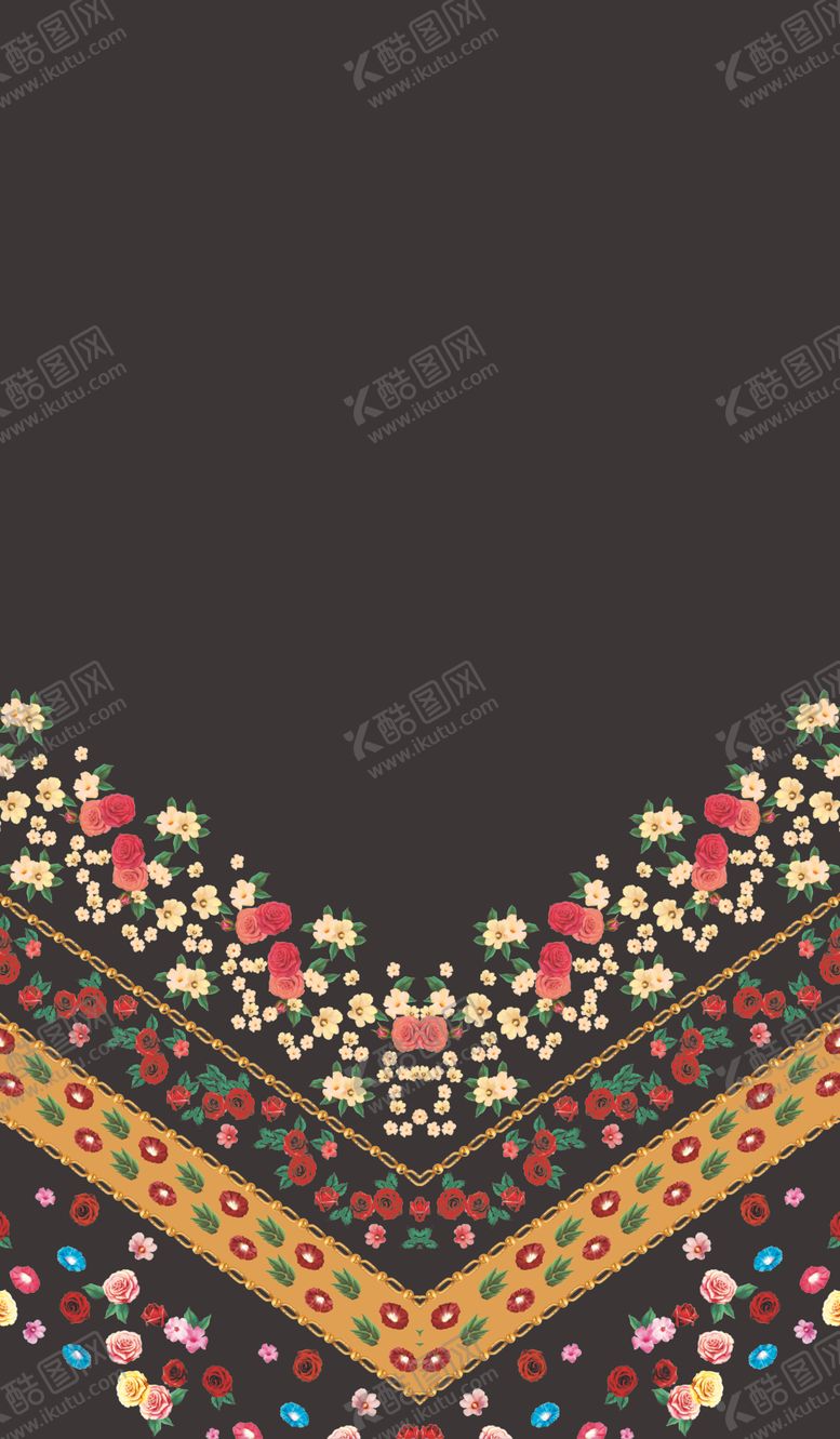 编号：19191404130050412039【酷图网】源文件下载-对称小碎花