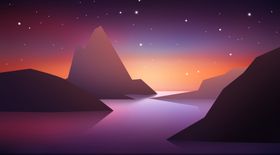 山水插画