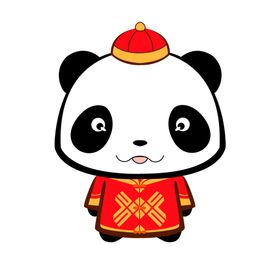 卡通熊猫