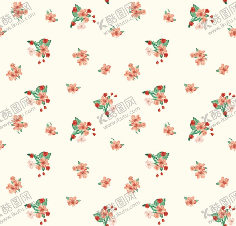 编号：32505604072017512010【酷图网】源文件下载-花卉小鸟图案的精美背景